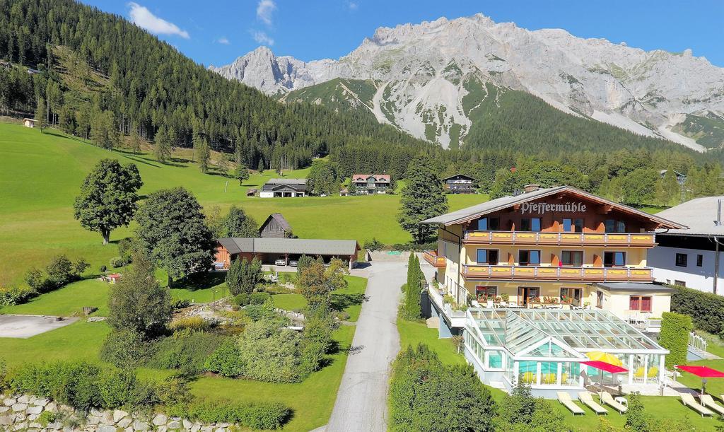 Aparthotel Pfeffermuehle Ramsau am Dachstein Eksteriør billede